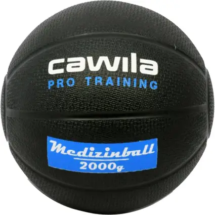 Cawila PRO Training rubber medicine ball, 2 kg