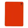 b+d umpire's card, FIFA size, red