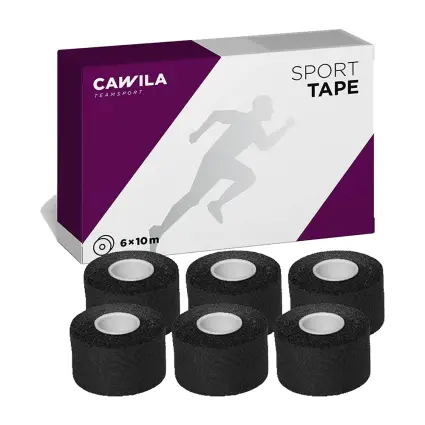 Cawila Color текстилна лента, 3,8 см х 10 м, кутия 6 бр.