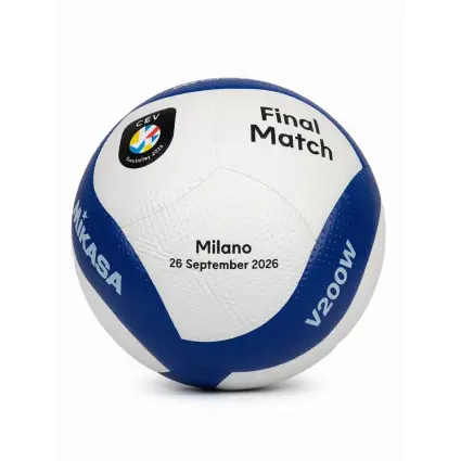 Mikasa V200W-EVF-M Men EuroVolley 2026 Final volleyball, limited edition